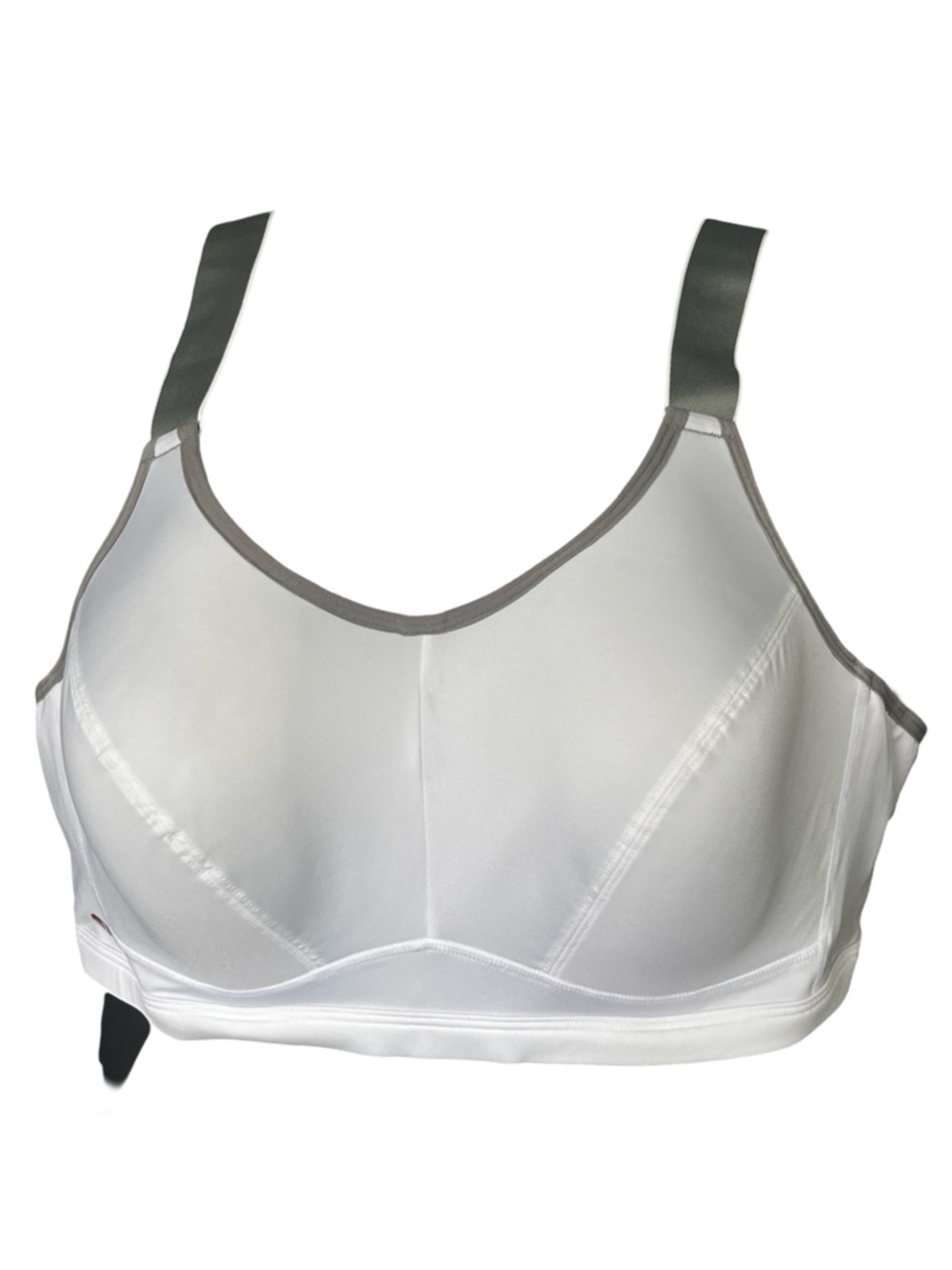Livi Active White Underwire Sports Bra Padded Size 48B